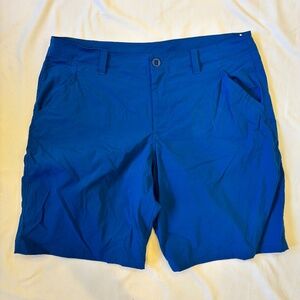 Under Armour HeatGear Golf Shorts Mens 38 Blue Performance Athletic Hiking